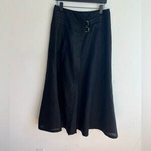 WHIMSIGOTH 100% linen Maxi skirt  Bianca Nygard Mother core lagan look